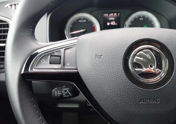 Skoda Karoq cena 109900 przebieg: 96028, rok produkcji 2019 z Wąsosz małe 497
